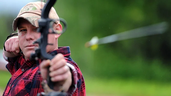 Archer firing an arrow